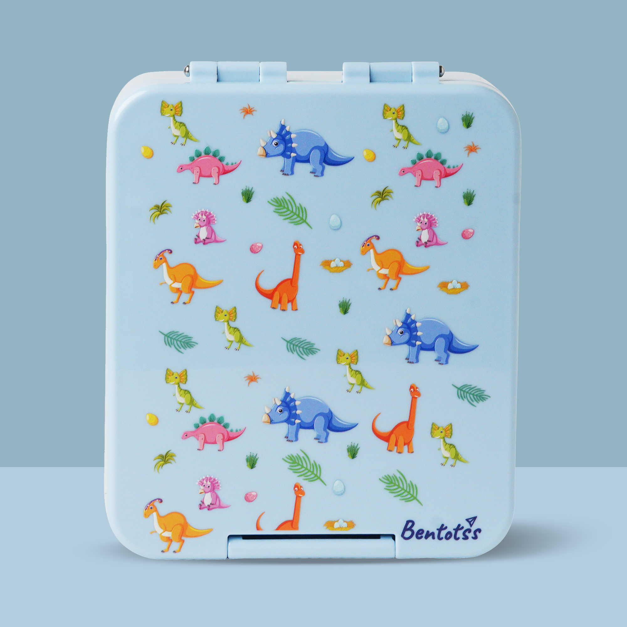 Light Blue Animal Theme Bento Lunch Box