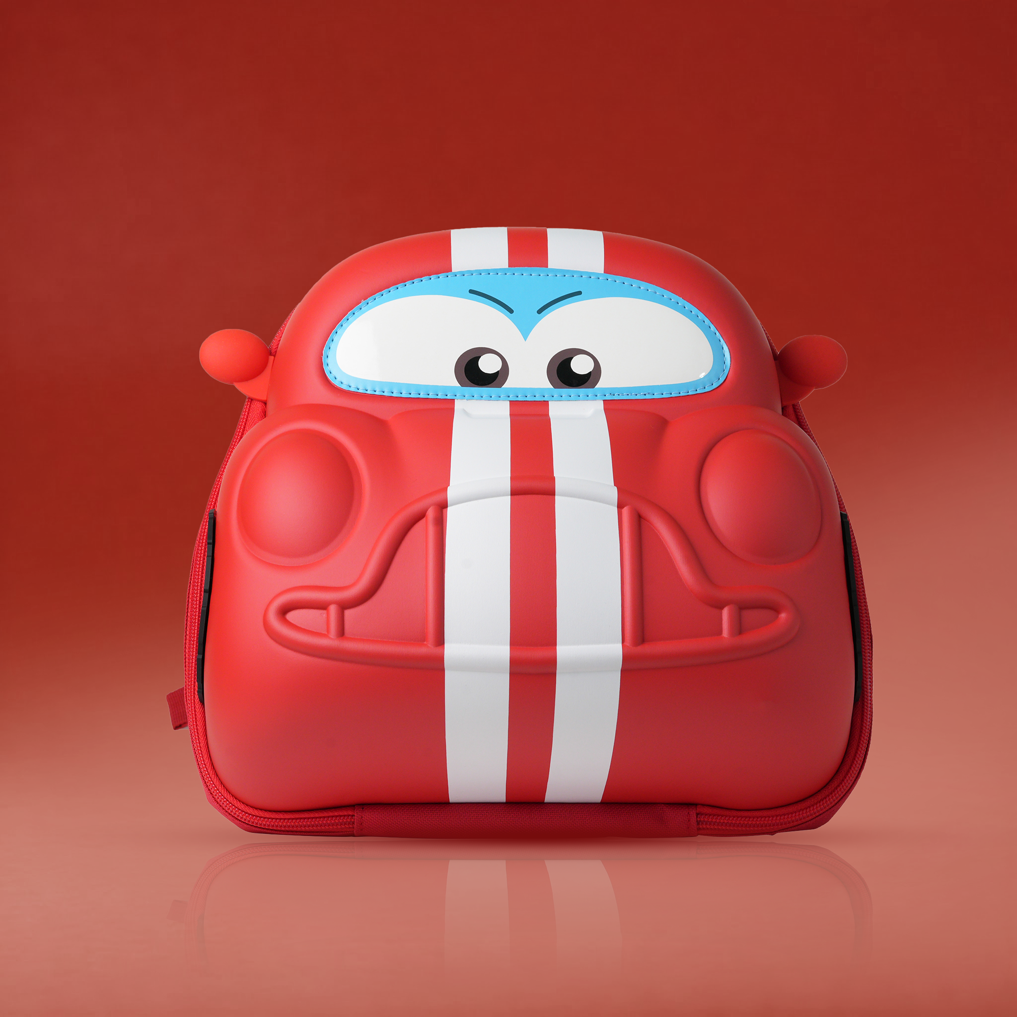 Red Car Themed Bag - Stylish Backpack