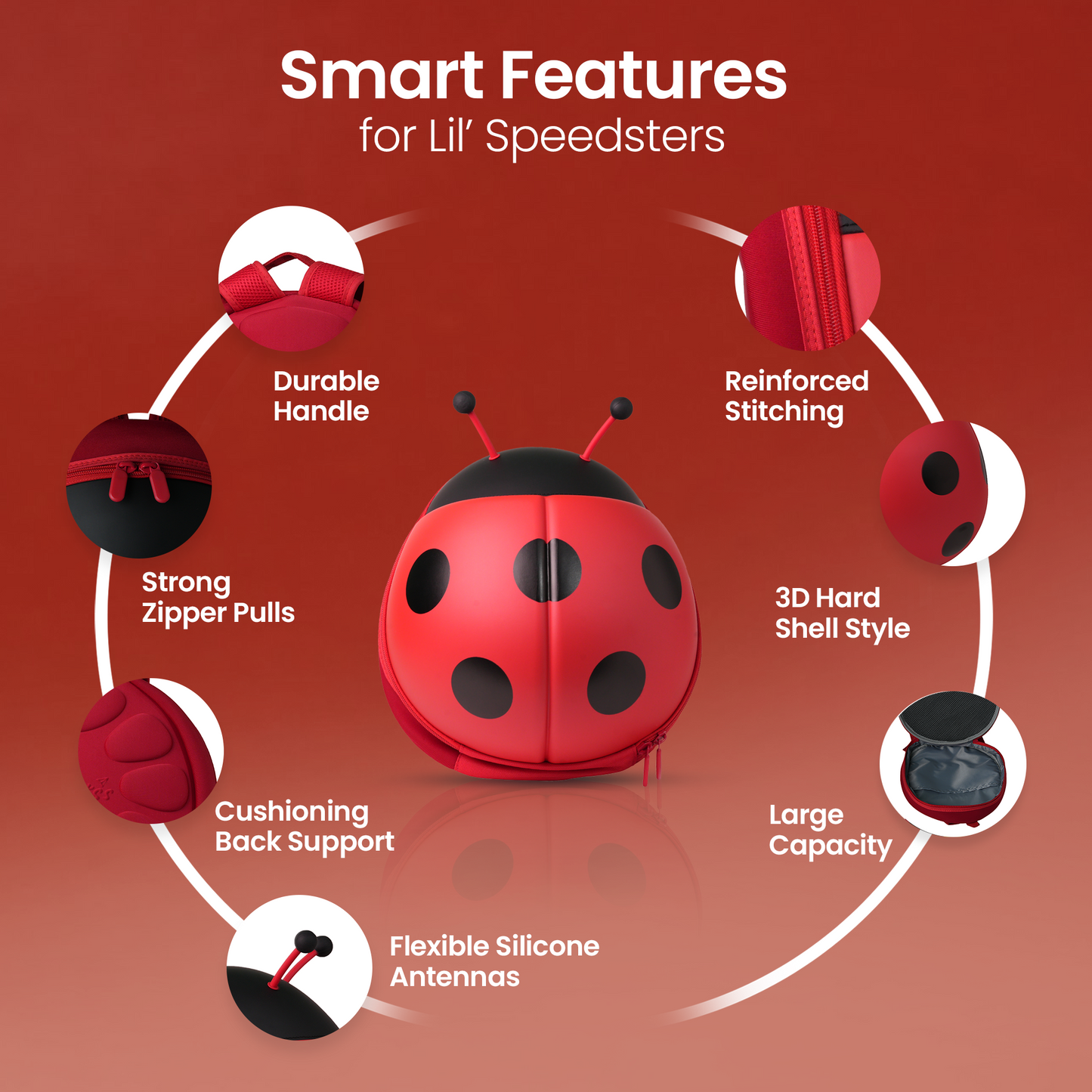 Red Ladybug Bag