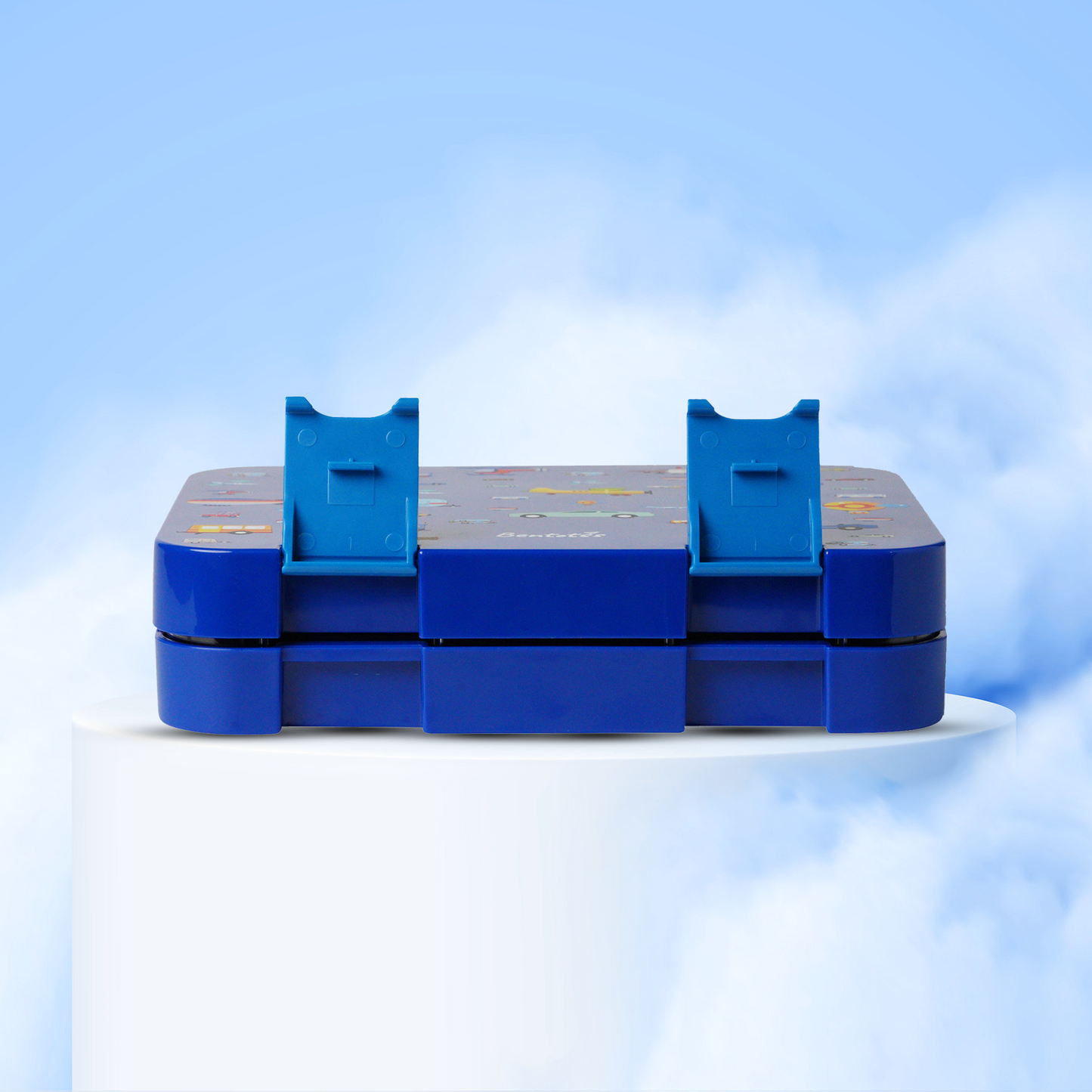 Dark Blue Aquarium Theme Lunch Box