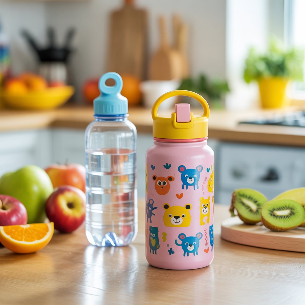stainless steel vs plastic water bottle
