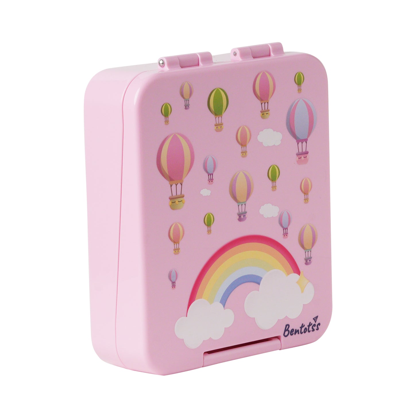 Pink Parachute-Themed Lunch Box - Leak-Proof and Delightful