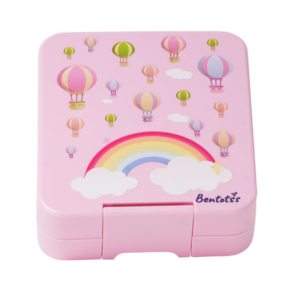 Pink Parachute-Themed Lunch Box - Leak-Proof and Delightful