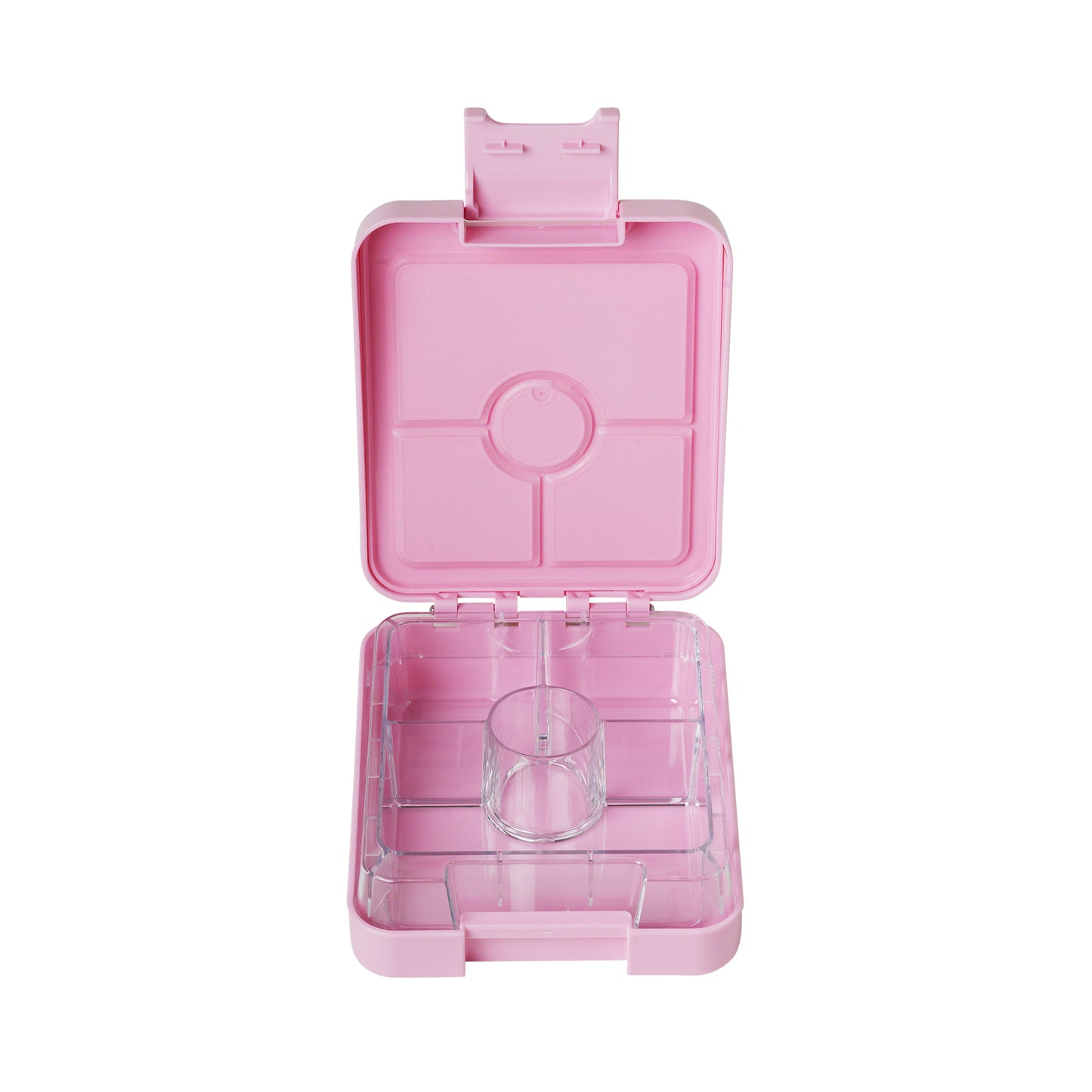 Pink Parachute-Themed Lunch Box - Leak-Proof and Delightful