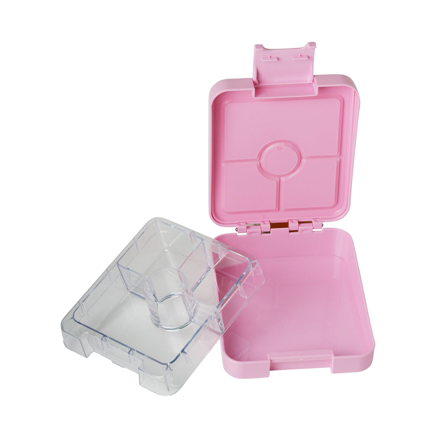 Pink Parachute-Themed Lunch Box - Leak-Proof and Delightful