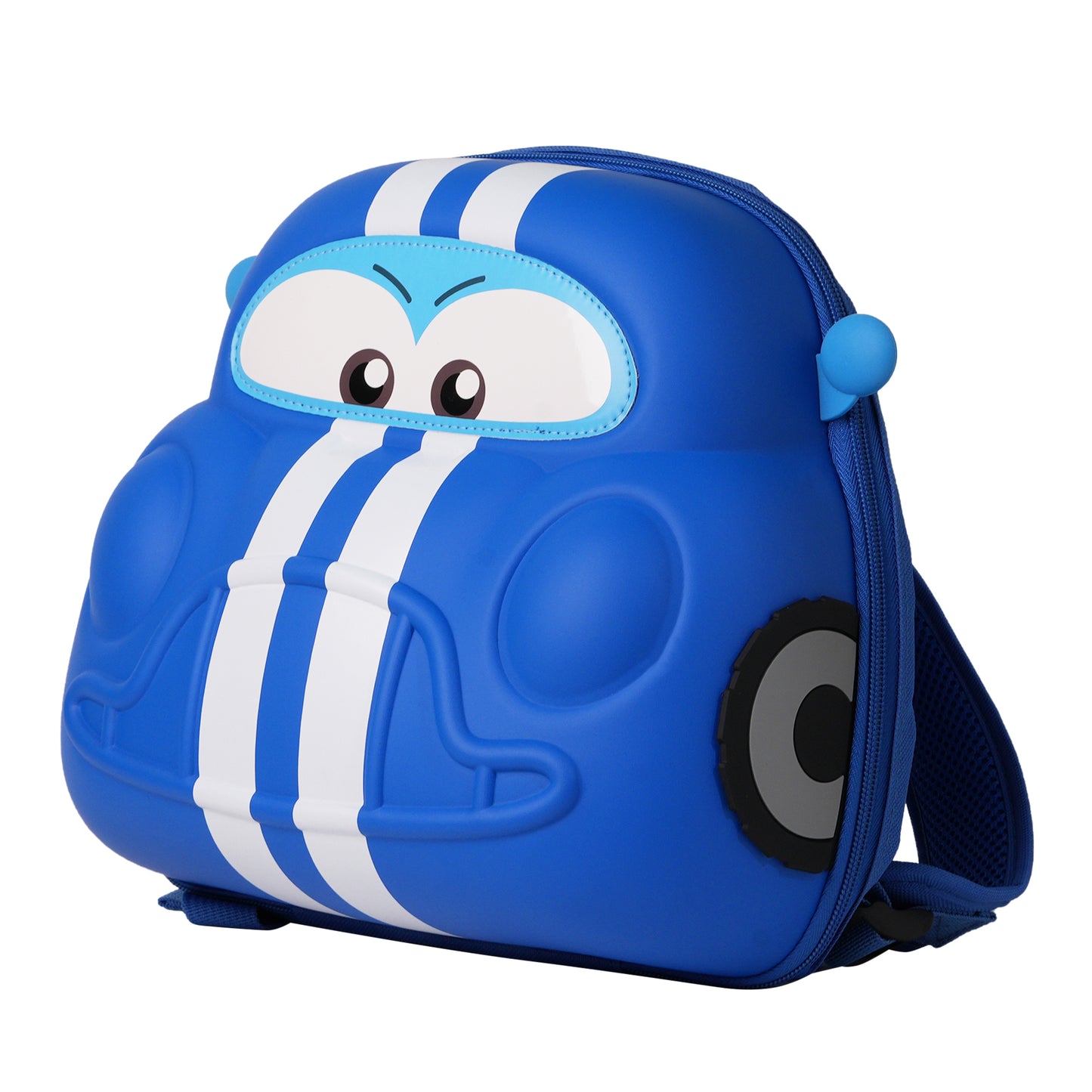 Blue Car Theme Bag - Backpack for School