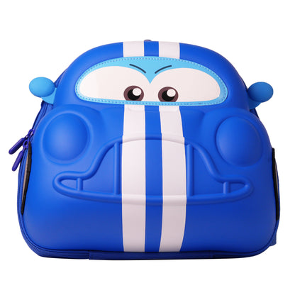 Blue Car Theme Bag - Backpack for School