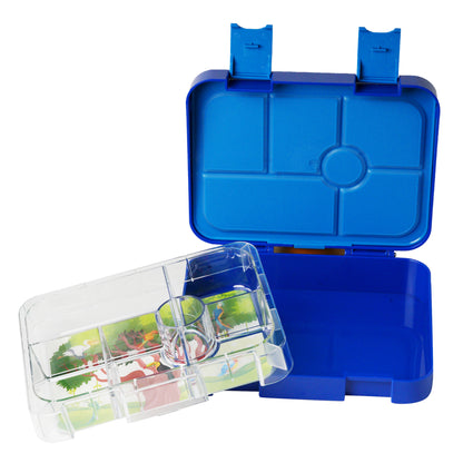 Aquarium-Themed Blue Bento Box - Leak Proof